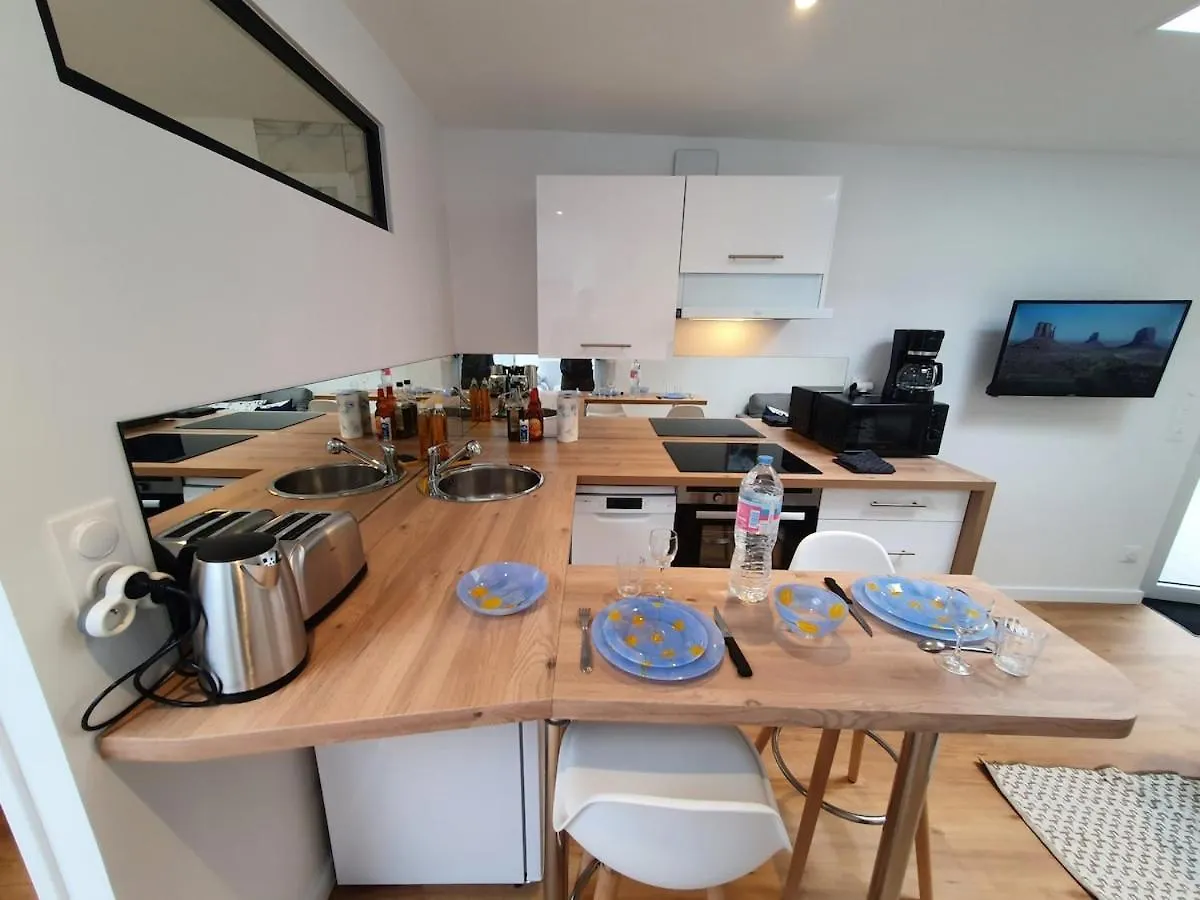 Molene I Studio Neuf I Parking Gratuit I Proche Mer I Wifi Haut Debit Saint-Brieuc Apartamento
